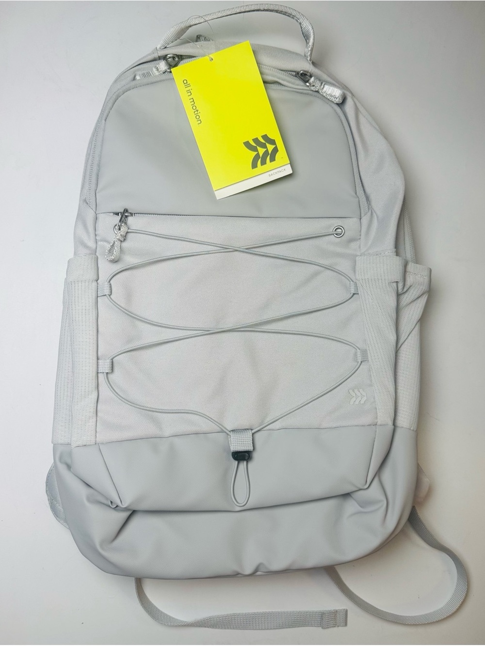 All in Motion Light Gray Sport Backpack